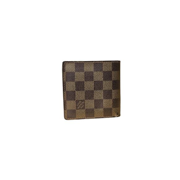 695. Louis Vuitton Damier Ebene Leather Wallet - Picture 3 of 11